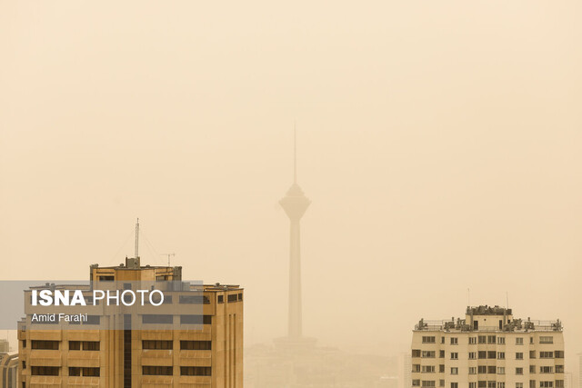 جولان آلاینده‌ها در تهران به وقت بامداد