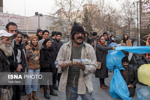 زبالگردی که بازیگر تئاتر شد