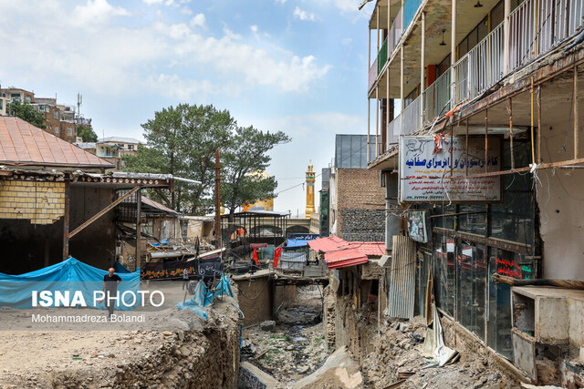 امامزاده داوود(ع)، یک سال پس از سیل 4 امامزاده داوود(ع)، یک سال پس از سیل