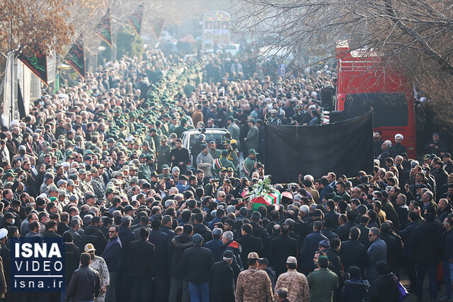 ویدیو/ آیین تشییع پیکر سردار عابدین رضوی خرم، استاندار آذربایجان شرقی ویدیو/ آیین تشییع پیکر سردار عابدین رضوی خرم، استاندار آذربایجان شرقی