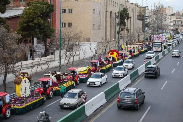 حرکت کاروان استقبال از نوروز۱۴۰۳/آغاز برنامه‌های نوروزی باعنوان «تهران دوست داشتنی»