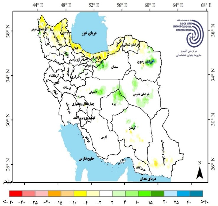 جزئیات جدیدترین پیش بینی بارش‌ ها و دمای هوا در ایران / گرمای هوا در مرداد اوج می‌گیرد