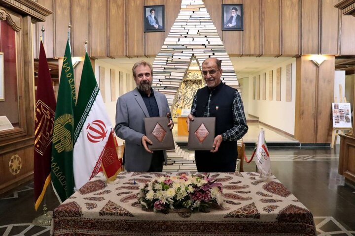 از نایب قهرمانی پسران کبدی ایران در آسیا تا پویشی به گستردگی ایران در حوزه مدرسهسازی 3 انعقاد تفاهمنامه همکاری کتابخانه و موزه ملی ملک و کمیته ملی المپیک
