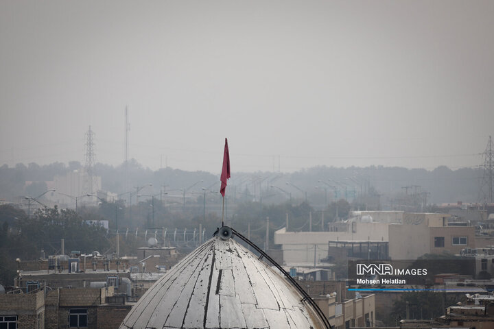 آلودگی هوای اصفهان امروز شنبه ۲۴ آبان/ آسمان اصفهان بر مدار آلودگی 2 آلودگی هوای اصفهان امروز شنبه ۲۴ آبان/ آسمان اصفهان بر مدار آلودگی