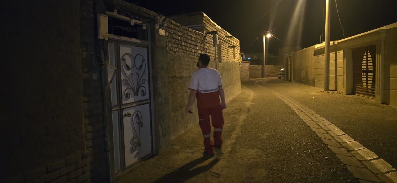 اولین تصاویر از مناطق متأثر از زلزله در اصفهان