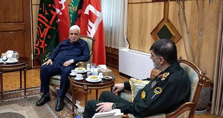 دیدار رئیس حشد الشعبی عراق با سردار رادان 3 دیدار رئیس حشد الشعبی عراق با سردار رادان