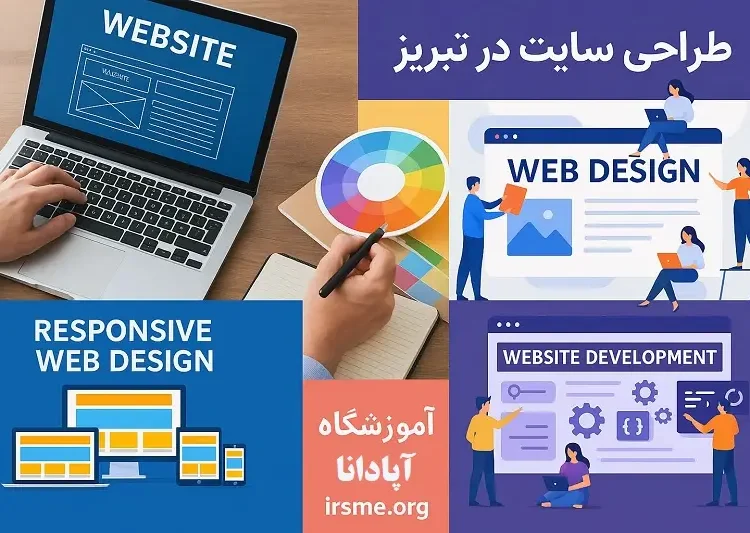 آموزش طراحی سایت در تبریز در آموزشگاه آپادانا