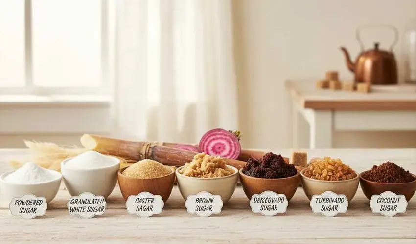 راهنمای کامل انواع شکر خوراکی 3 e3