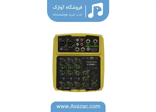 فروش انواع آمپلی فایر، پاور میکسر، اسپیکر مانیتورینگ و میکسر صدا با بهترین قیمت در فروشگاه آوازک 2 پاور میکسر