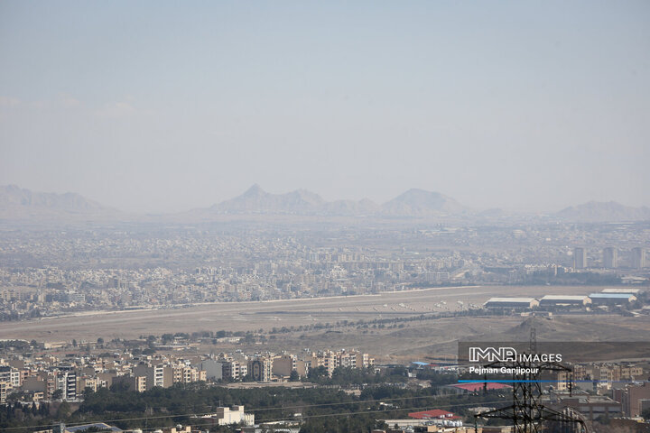 آلودگی هوا در شهرها مجدد اوج می‌گیرد / نفوذ توده گردوخاک به مناطق مرکزی و شرقی کشور