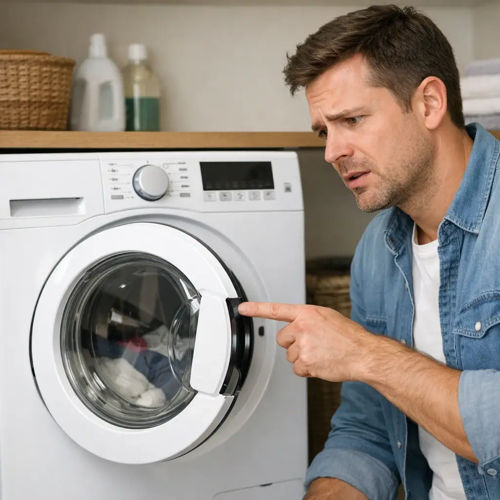 چرا درب ماشین لباسشویی باز نمیشود یا قفل میماند؟ 1 چرا درب ماشین لباسشویی باز نمی شود یا قفل می ماند؟