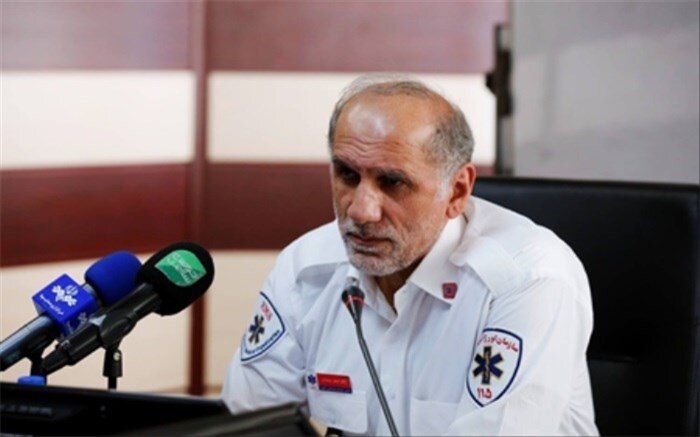 رئیس اورژانس کشور: در جنگ اخیر ۳ امدادگر شهید و ۷۷ نفر مجروح شدند
