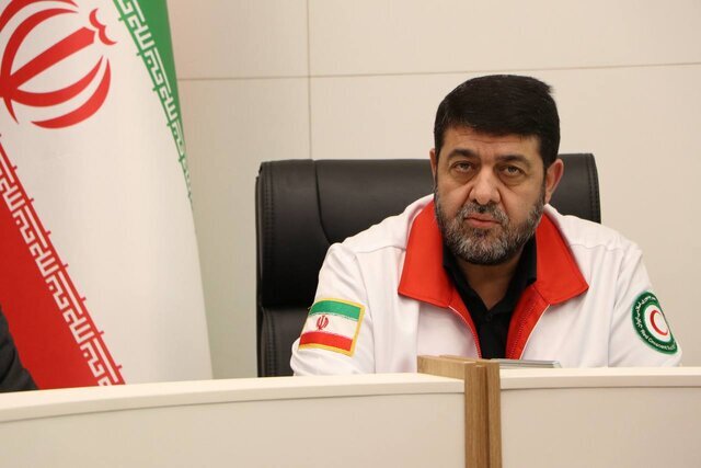 تاکید هلال‌احمر بر خدمات‌رسانی مناسب به جمعیت حاضر در مراسم وداع با امام شهید