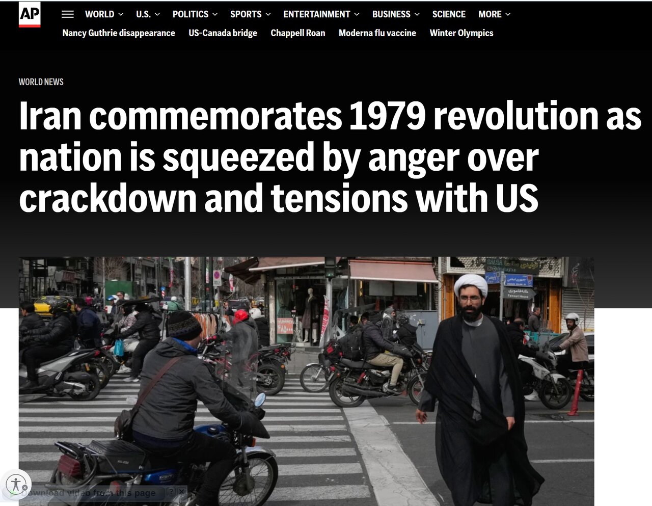 دشمن مایوس شد؛ ۲۲ بهمن ایران در قاب رسانههای جهان 2 دشمن مایوس شد؛ ۲۲ بهمن ایران در قاب رسانههای جهان