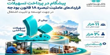 بانک توسعه تعاون پیشگام در پرداخت تسهیلات تبصره ۱۸